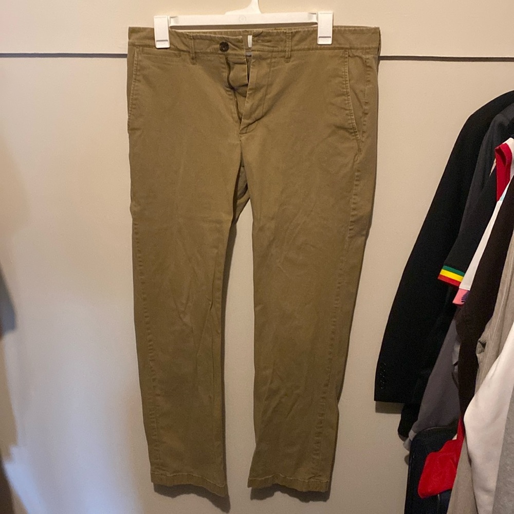 Goodfellow & Co Men’s chino straight leg khaki pants. 36x34